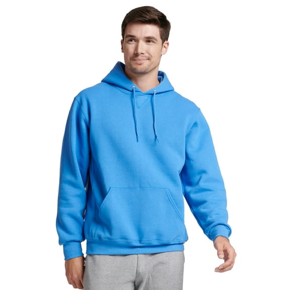 Russell Athletic Men's Dri-Power Fleece Pullover Hooded Sweatshirts - Moisture Wicking, Mid-Weight Cotton Blend, Sizes S-4XL