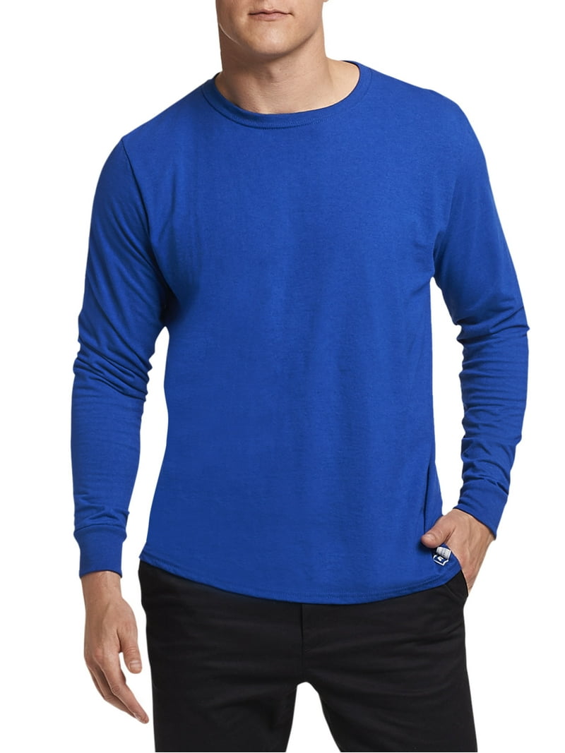 Russell Athletic Men's Long Sleeve Performance Tee with Dri-Power