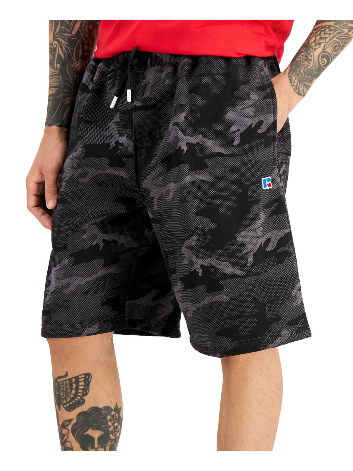 Russell Athletic Mens Fleece Workout Shorts