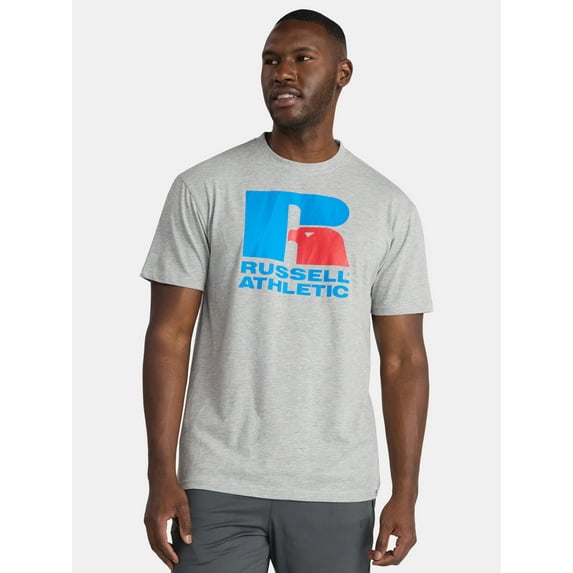 Russell Athletic Men's Logo Graphic Tee with Short Sleeves, Sizes S-2XL