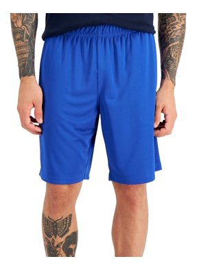 Russell Athletic Shorts De Malla Para Hombre Con Bolsillos | Tecnología Dri-Power | 9\" De Entrepaño | Transpirables Para Deporte O Relax