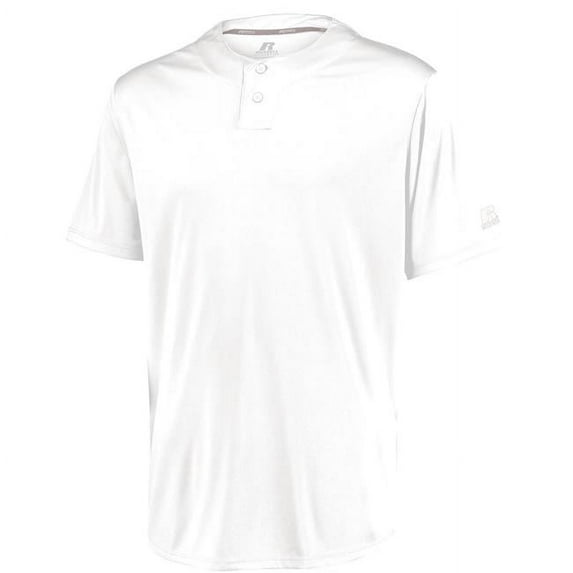 Russell Athletic Performance Two-Button Solid Jersey