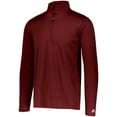 thumbnail image 1 of Russell Athletic Striated Quarter-Zip Pullover, Cardinal - Extra Large, 1 of 4
