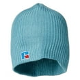thumbnail image 1 of Russell Athletic UB89UHB Core R Patch Beanie-Blue, 1 of 3