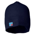 thumbnail image 1 of Russell Athletic UB89UHB Core R Patch Beanie-Navy, 1 of 3