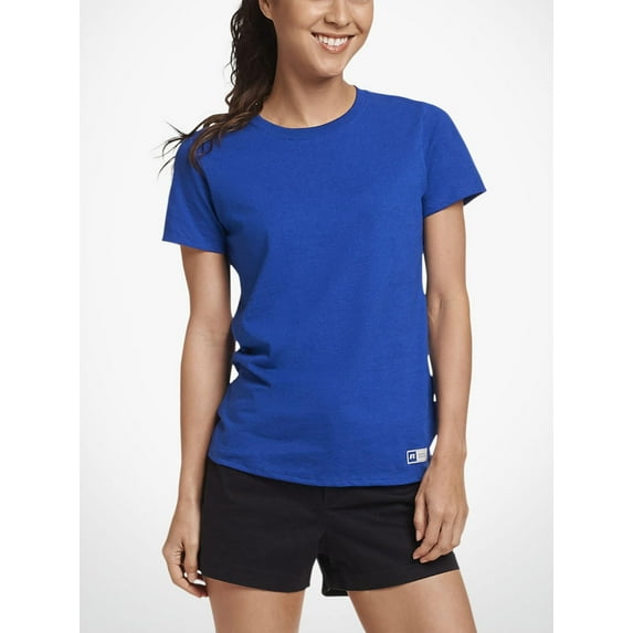 Russell Athletic Women's Essential 60/40 Performance T-Shirt Size up to 2XL