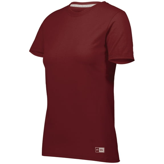 Russell Athletic Womens Essential 60/40 Performance T-Shirt, XL, Cardinal