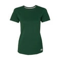 thumbnail image 1 of Russell Athletic Womens Essential 60/40 Performance T-Shirt, XS, Dark Green, 1 of 7