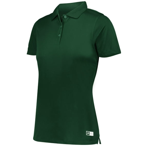 Russell Athletic Womens Essential Sport Shirt, S, Dark Green