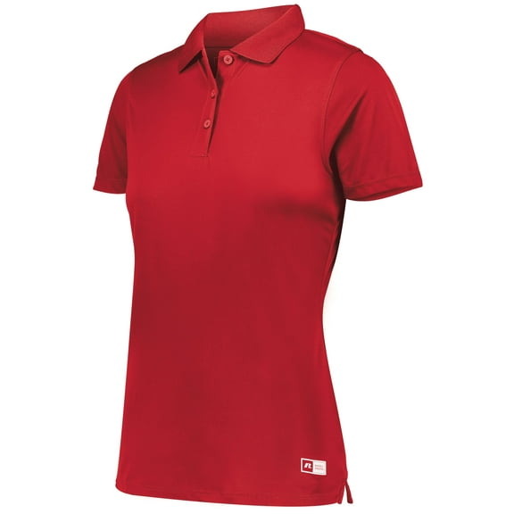 Russell Athletic  Womens Essential Sport Shirt, True Red - Small