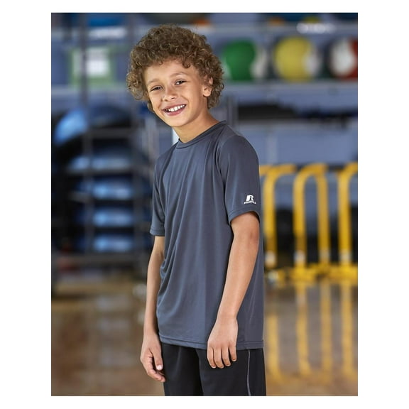 Russell Athletic  Youth Core Performance Short Sleeve T-Shirt, Dark Green - Medium