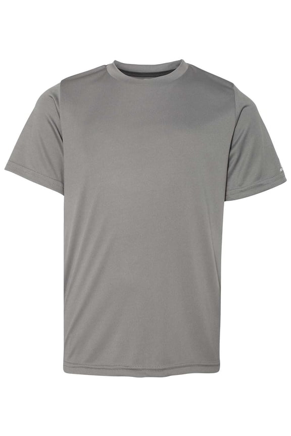 "Russell Athletic Youth Core Performance Short Sleeve T-Shirt, L, Steel, L"