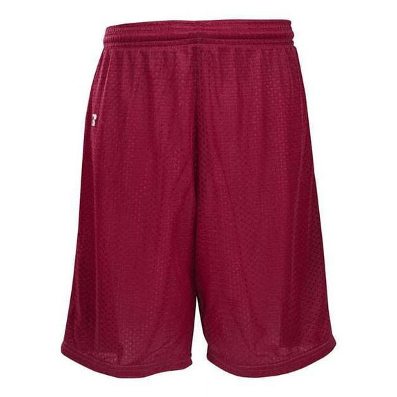Russell Athletic Youth Tricot Mesh Short M Cardinal