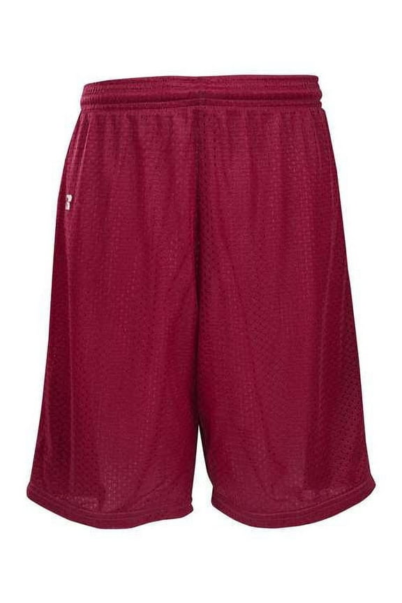 Youth Tricot Mesh Short M Cardinal