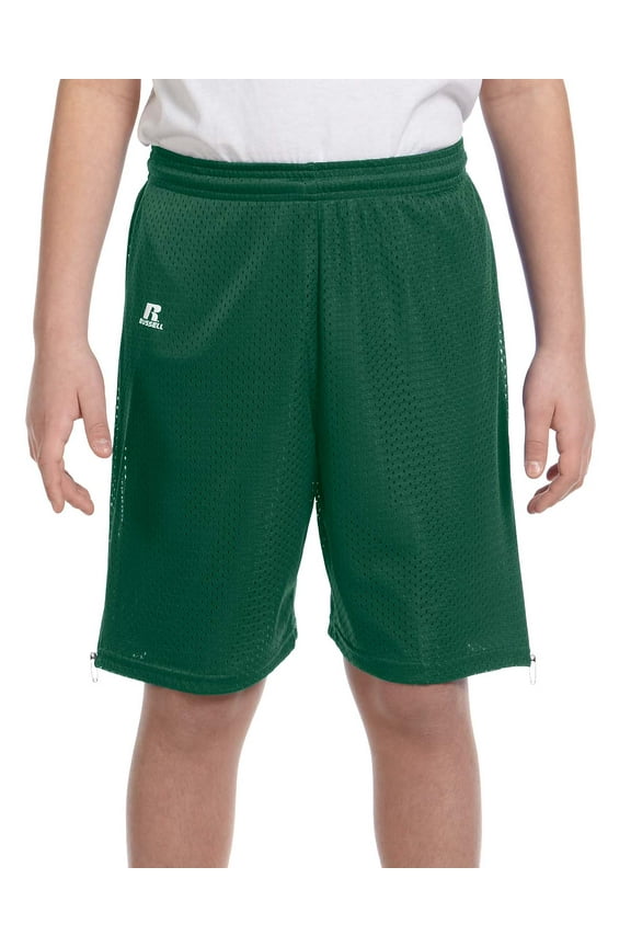 Youth Unisex Nylon Tricot Mesh Short