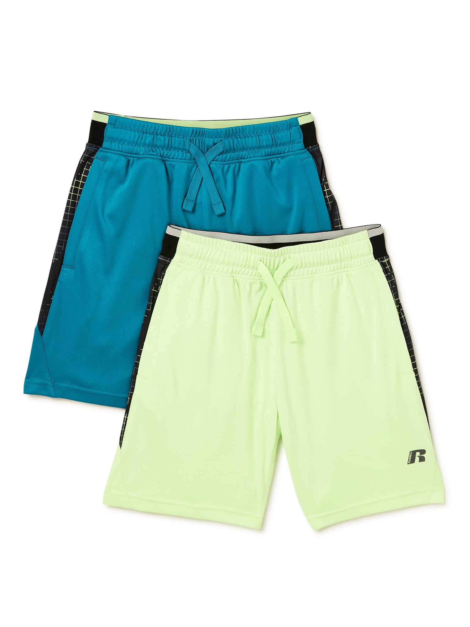 Russell Boys Year Round Shorts, 4-Pack, Sizes 4-18 & Husky 