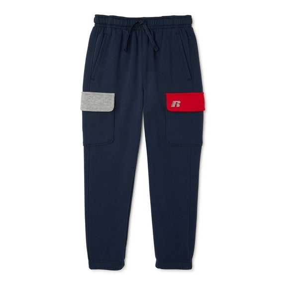 Russell Boys Athletic Cargo Pants, Sizes 4-18 & Husky