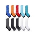 thumbnail image 1 of Russell Boys Athletic Cushioned Crew Socks 10 Pack, Sizes S-L, 1 of 5