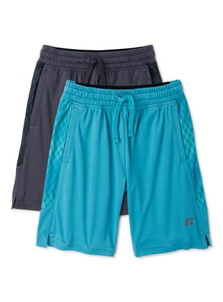 Russell Boys Active Solid Shorts, 2-Pack, Sizes 4-18 & Husky 