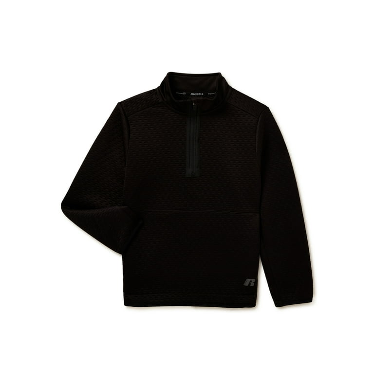 Boys half zip pullover sales
