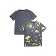 thumbnail image 1 of Russell Boys Printed and Solid Short Sleeve T-Shirts, 2-Pack, Sizes 4-18, 1 of 3