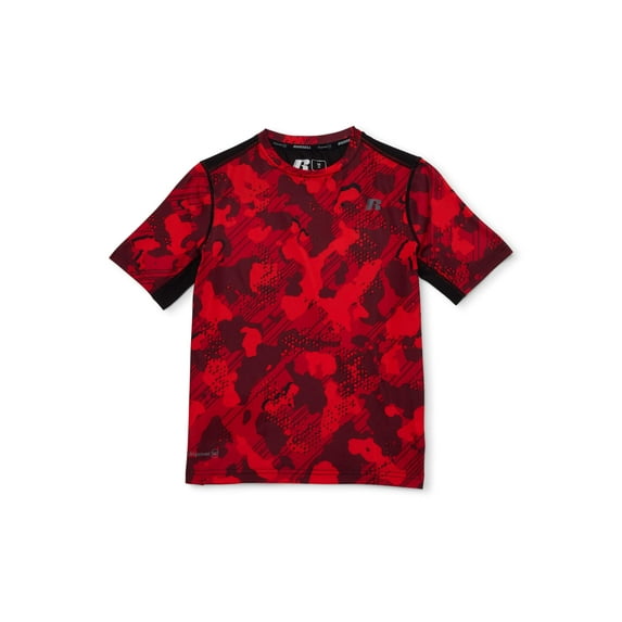 Russell Boys Short Sleeve Camo T-Shirt, Sizes 4-20