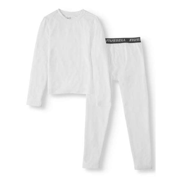 Russell, Boys Thermal Underwear, Mid-weight Performance Super Soft Baselayer Sizes 4/5 - 14/16