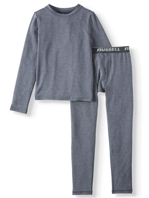 , Boys Thermal Underwear, Mid-weight Performance Super Soft Baselayer Sizes 4/5 - 14/16
