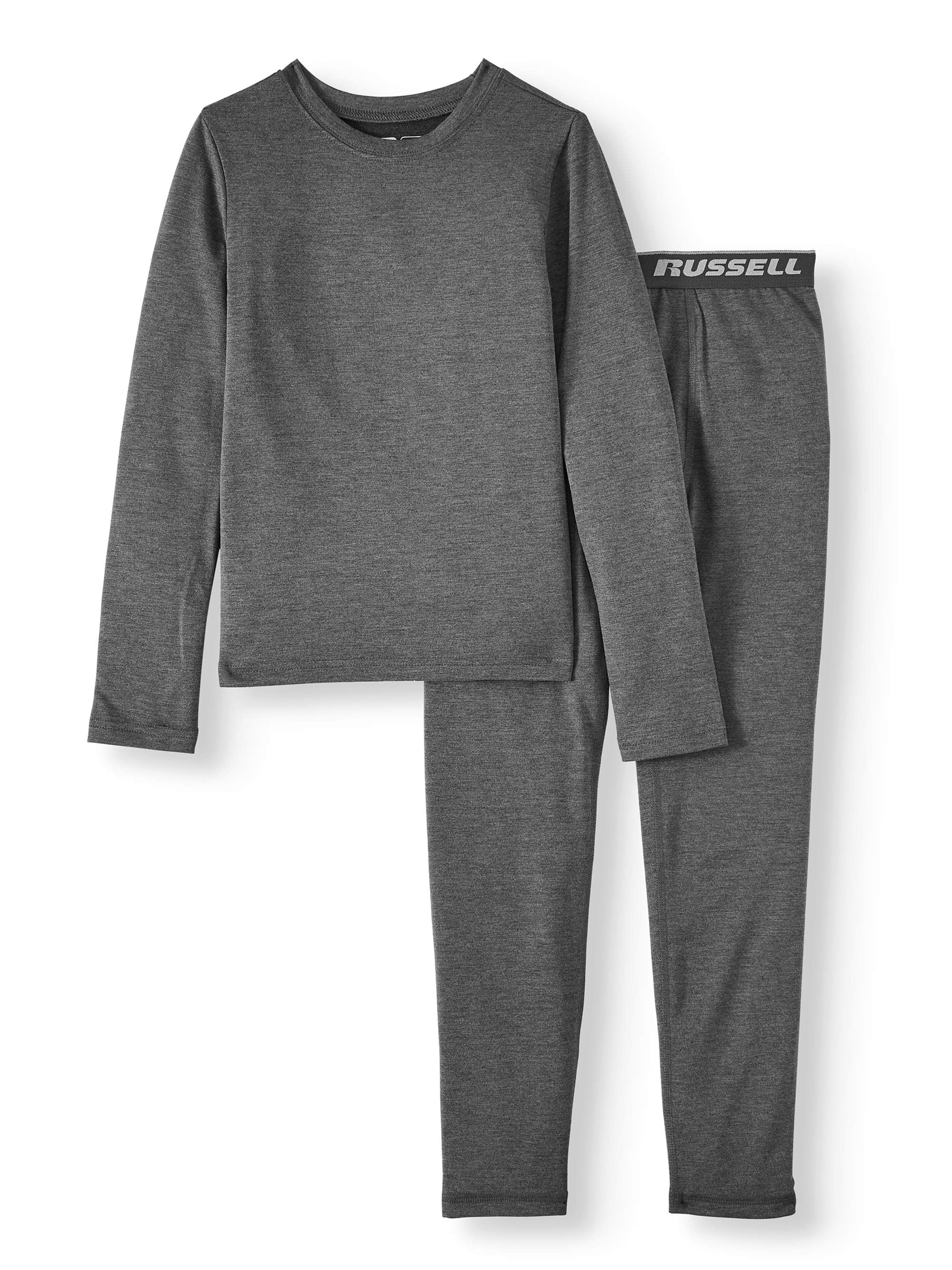 Russell Boys Thermal Underwear Mid weight Performance Super Soft