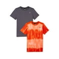 thumbnail image 1 of Russell Boys Tie-Dye and Solid Short Sleeve T-Shirts, 2-Pack, Sizes 4-18, 1 of 3