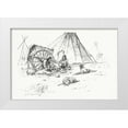 thumbnail image 1 of Russell, Charles Marion 18x13 White Modern Wood Framed Museum Art Print Titled - The Last of the Buffalo, 1899, 1 of 4