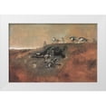 thumbnail image 1 of Russell, Charles Marion 24x17 White Modern Wood Framed Museum Art Print Titled - Close Quarters, 1 of 4
