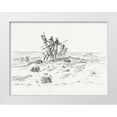 thumbnail image 1 of Russell, Charles Marion 24x19 White Modern Wood Framed Museum Art Print Titled - The Indian of the Plains as he was, 1899, 1 of 4