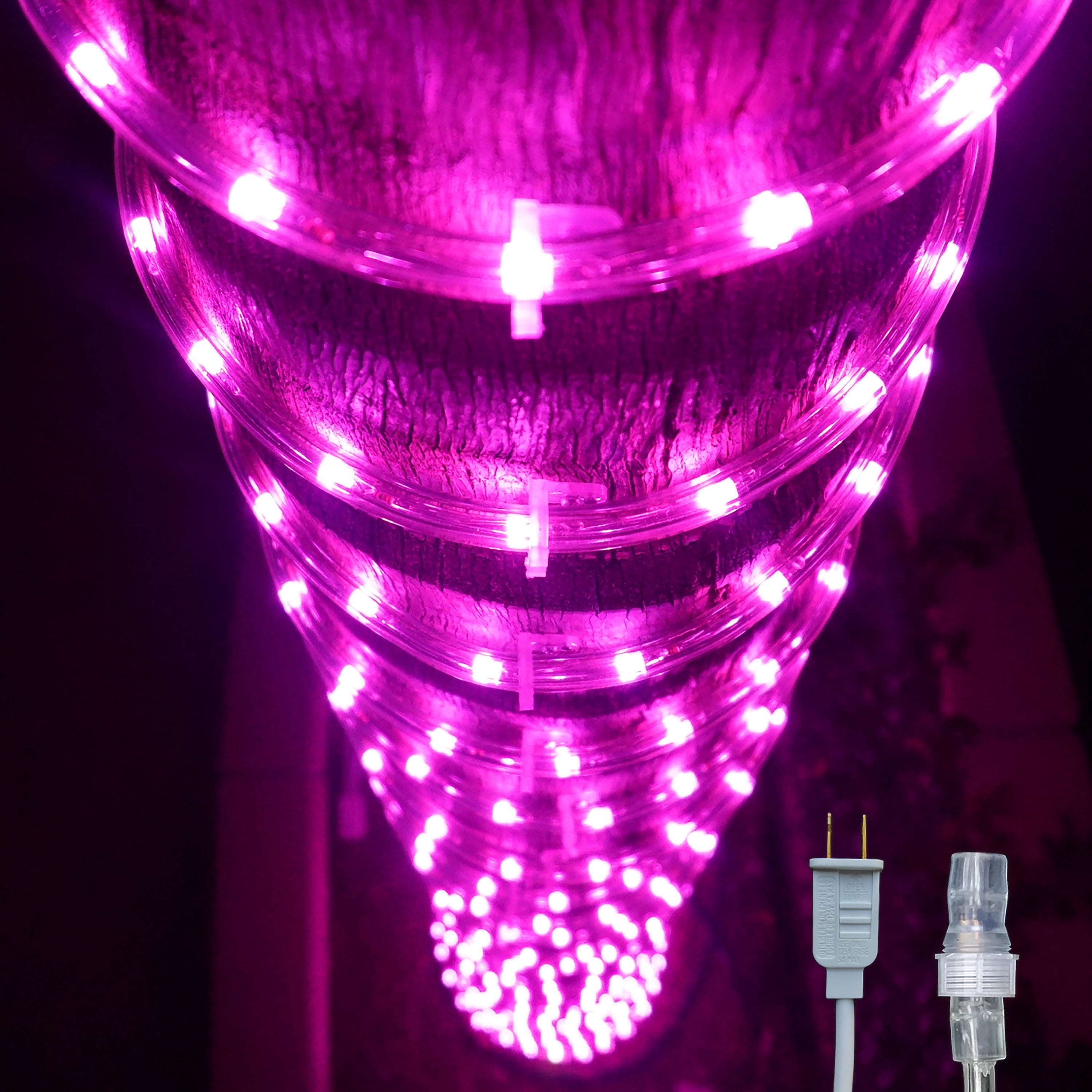 Russell Decor LED Rope Lights connectable 30'-200' Festival Holiday ...