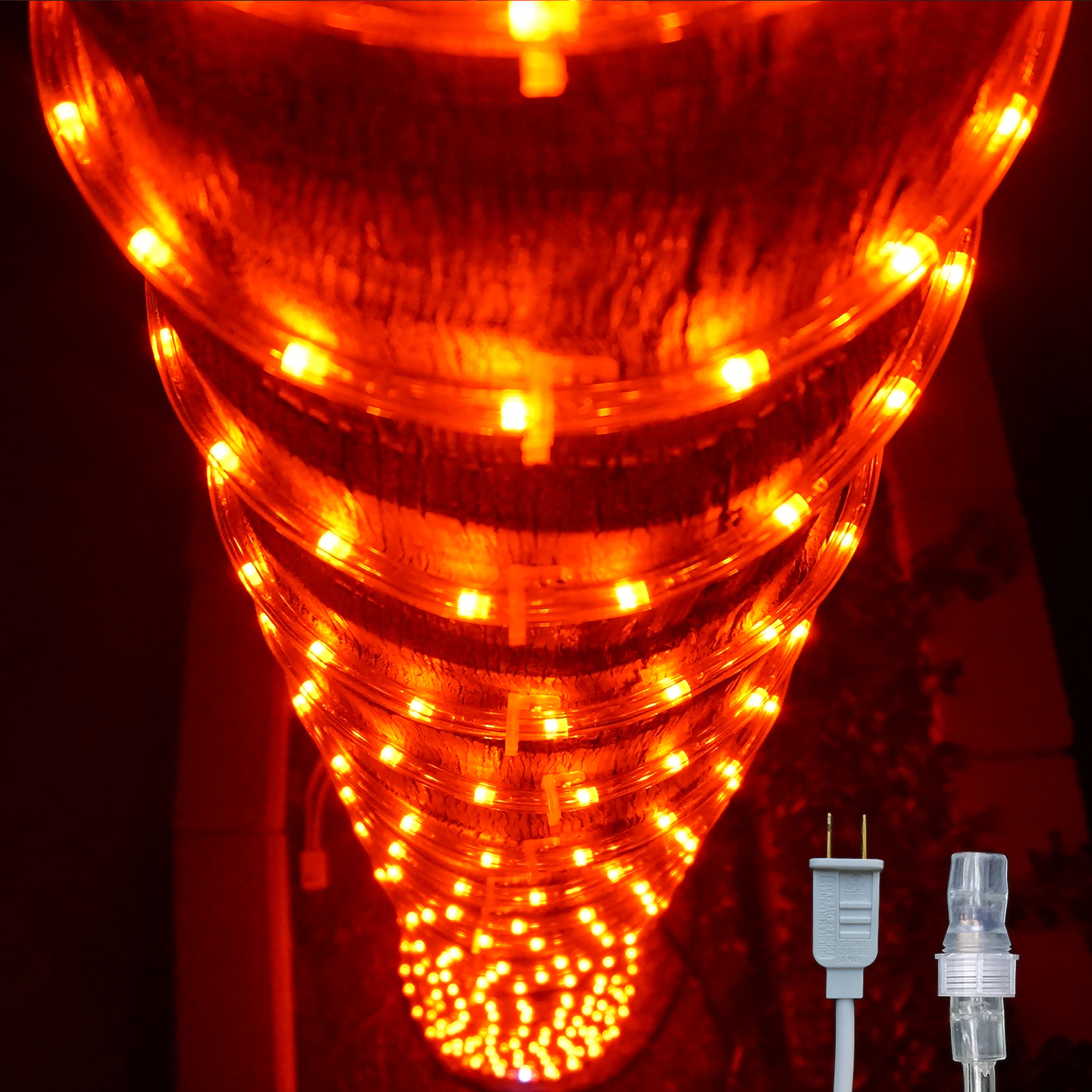 Led Party Light Ropes Ideas Russell Decor LED Rope Lights connectable 30'-200' Festival Holiday ...