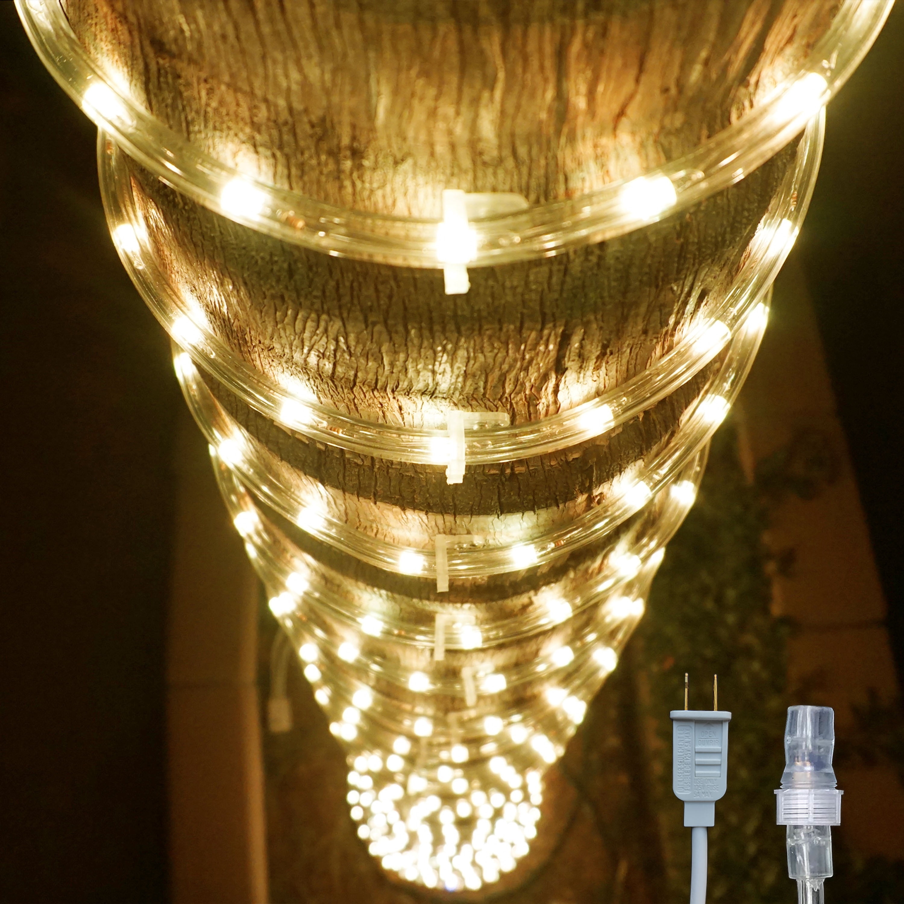 Led Party Light Ropes Ideas Russell Decor LED Rope Lights connectable 30'-200' Festival Holiday ...