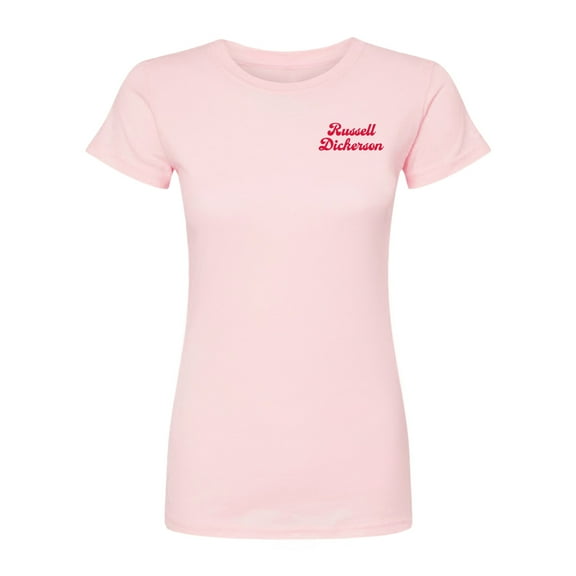 Russell Dickerson - Good Day Cafe - Juniors Fitted Short Sleeve Graphic T-Shirt