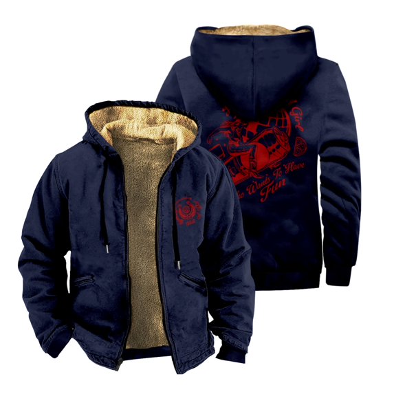 Russell Dickerson Just A Girl Zipper Jacket Long Sleeve Winter Parka Women Men Casual Fashion Coat