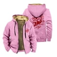 thumbnail image 1 of Russell Dickerson Just A Girl Zipper Jacket Long Sleeve Winter Parka Women Men Casual Fashion Coat, 1 of 3