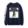 thumbnail image 1 of Russell Dickerson Merch Poster Style Sweatshirt Crewneck Men Women Long Sleeve Hoodie Pullover Top,L,Navy, 1 of 2