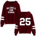 thumbnail image 1 of Russell Dickerson Merch RussellMania Fashion Hoodie Unisex Pocketless Double-Sleeve Casual Sweatshirt,XL,Red, 1 of 2