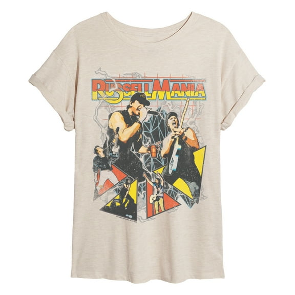 Russell Dickerson - Russell Mania - Womens Oversized Graphic T-Shirt