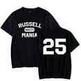 thumbnail image 1 of Russell Dickerson RussellMania T-shirt Women Men Crewneck Short Sleeve Casual Fashion Tee, 1 of 3