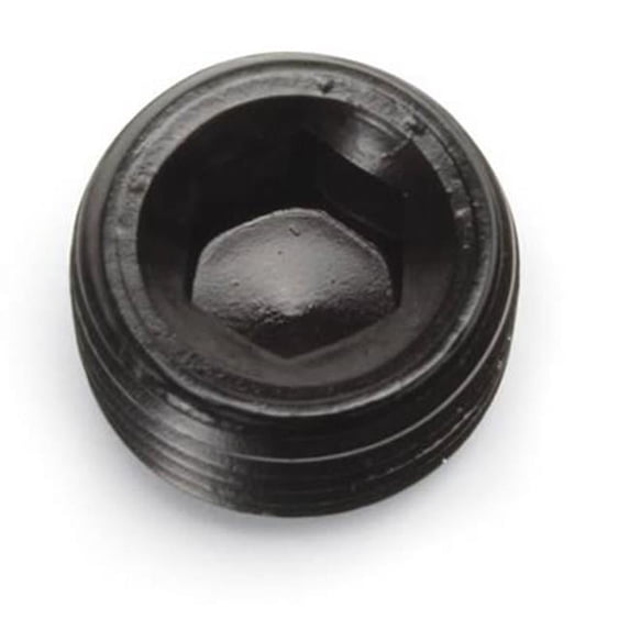 Russell-Edel 662063 Pipe Plug Fitting, Black