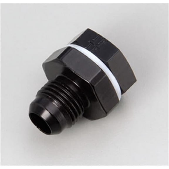 Russell-Edel 670850 Straight Bulkhead Coupler Fitting, Black