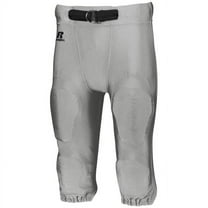 Russell F2562W.GSV.S Youth Deluxe Game Pant, Grid Iron Silver - Small