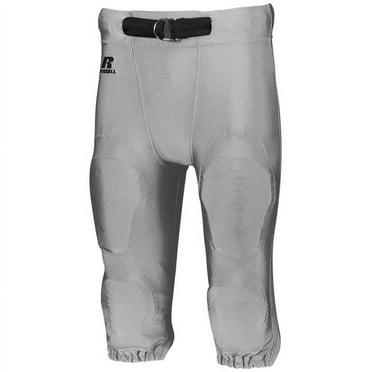 Russell F2562W.GSV.S Youth Deluxe Game Pant, Grid Iron Silver - Small