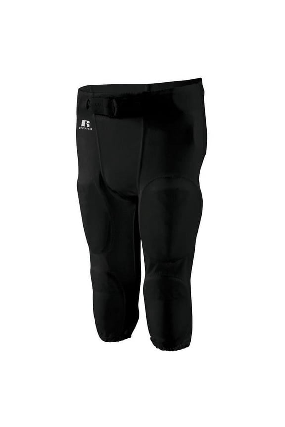 F25PFP.BLK.4XL Practice Football Pant, Black - 4XL