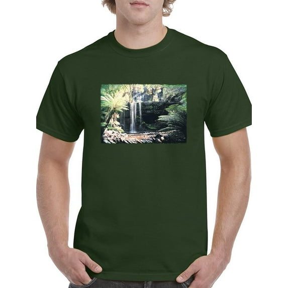 Russell Falls T-Shirt Men -Anthony Chirstou Designs, Male 4X-Large
