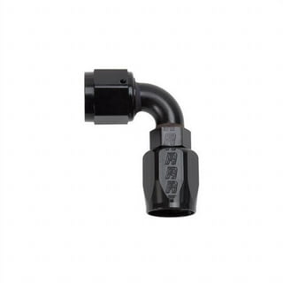Russell #10 90-Degree Hose End Black 610185 Russell #10 90-Degree Hose End Black 610185